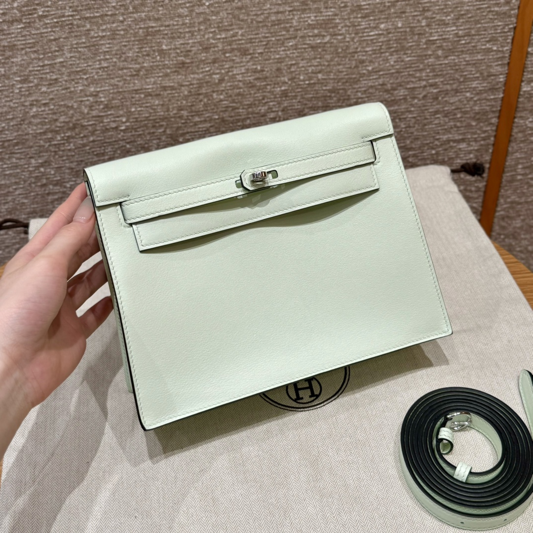 Hermès Kelly danse 22 Vert Fizz Swift