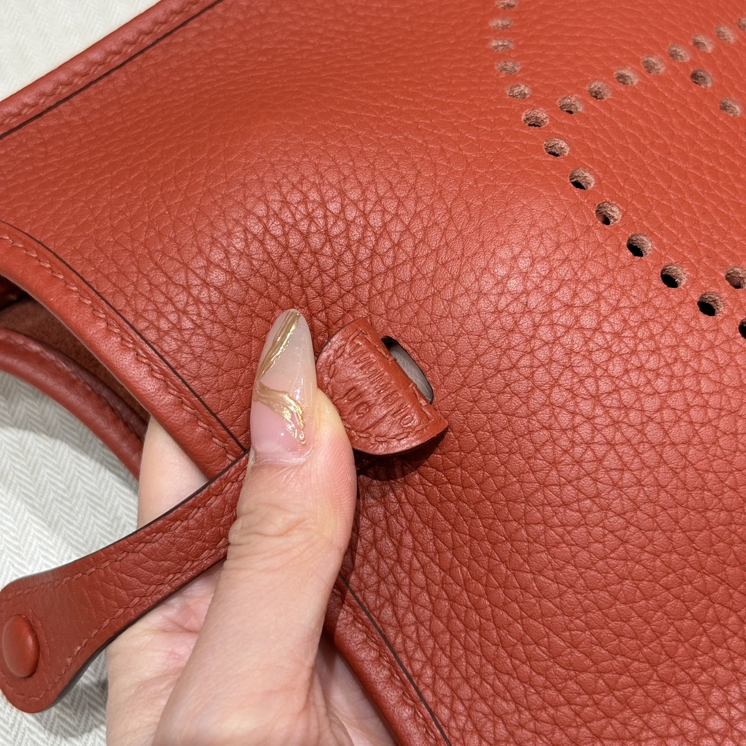 Hermès  Evelyne 16  Rouge Tomate Clemence