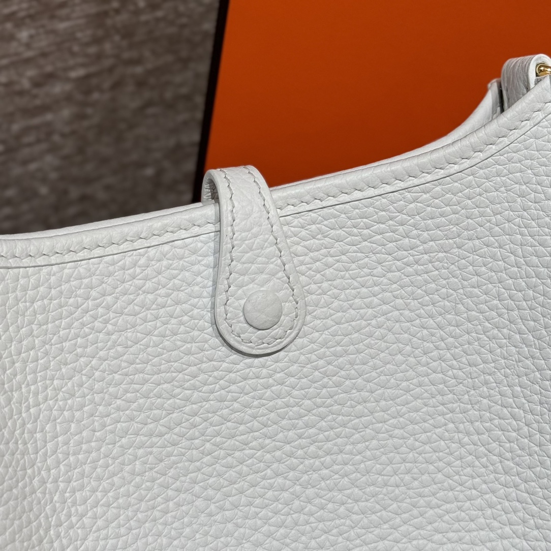 Hermès  Evelyne 16 Blanc Clemence