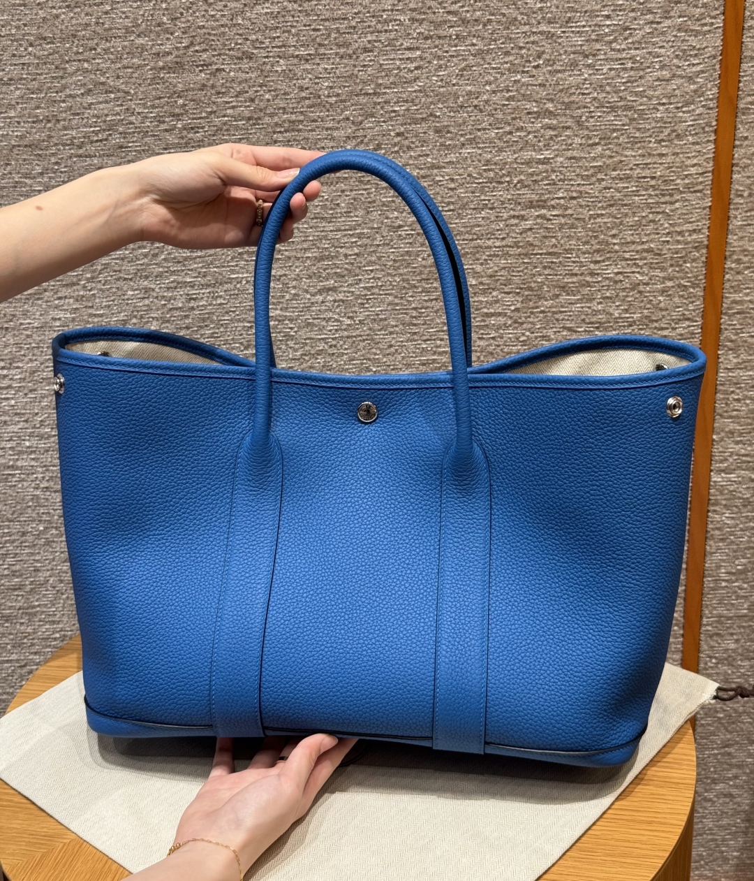Hermès  Garden party 36  Blue Hydra Ntogo