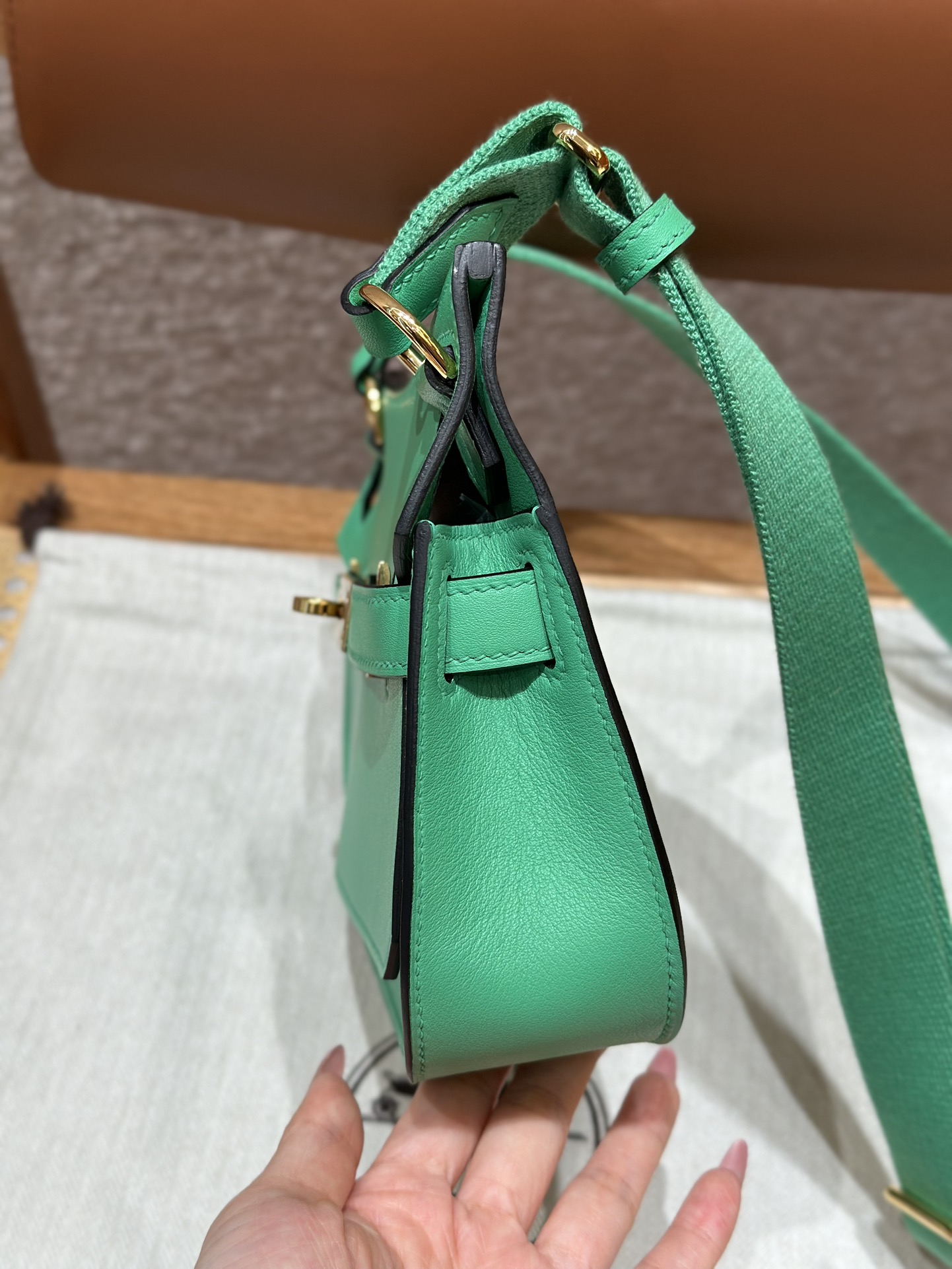 Hermès  Jypsiere 23 Vert comics Swift