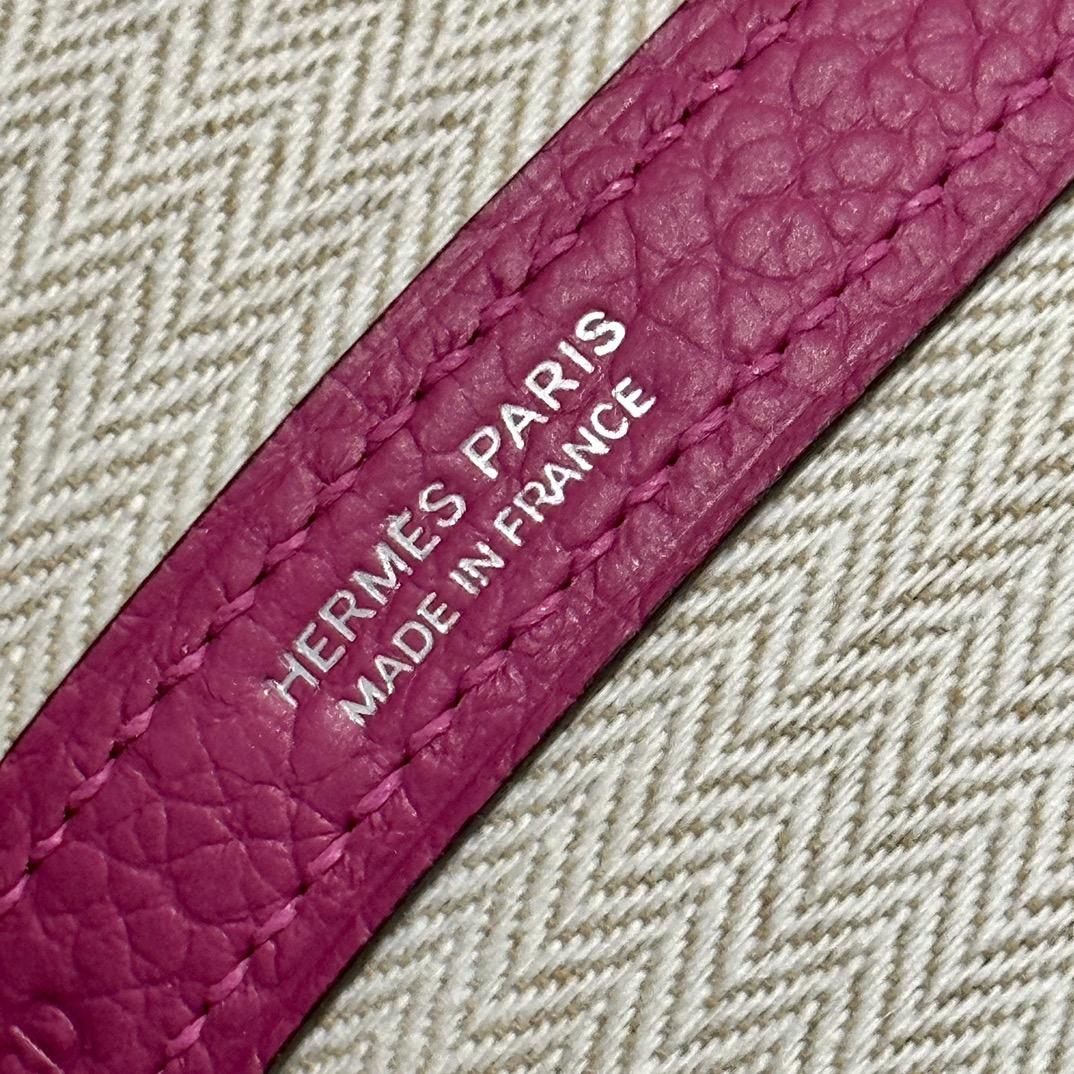 Hermès Garden party 30cm Rose purple Clemence