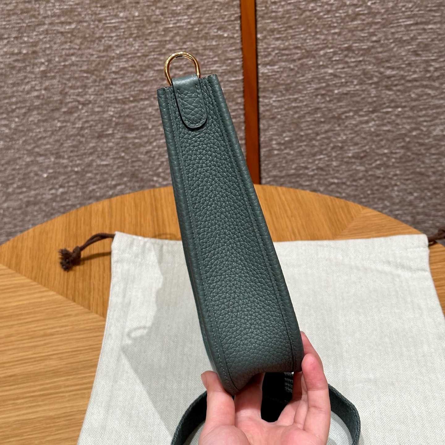 Hermès  Evelyne 16 Vert Amanda  Clemence