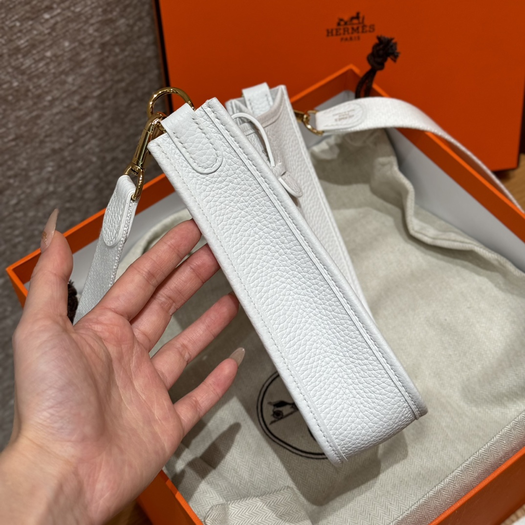 Hermès  Evelyne 16 Blanc Clemence