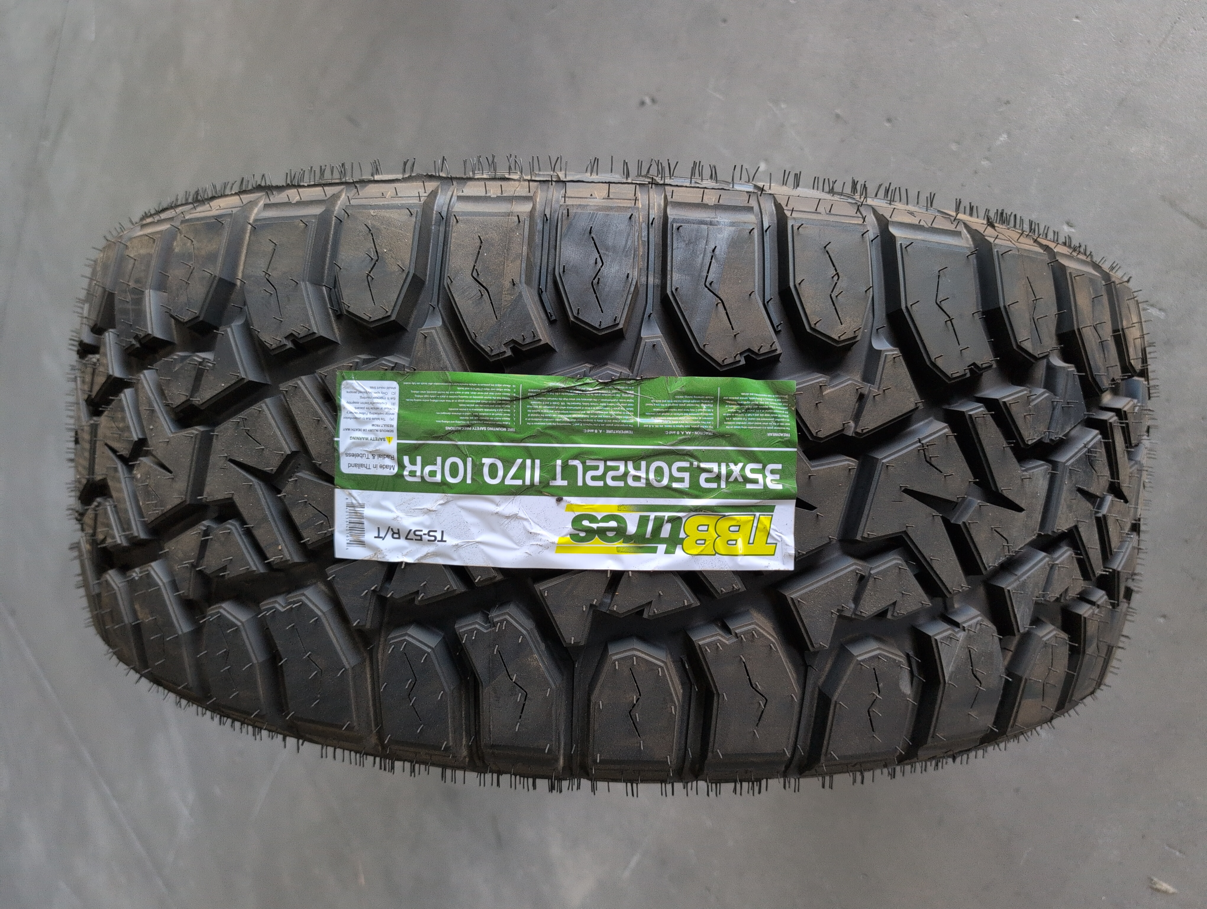 TBB TS-57 R/T:33x12.50R17,33x12.50R18,33x12.50R22,35x12.50R17,35x12.50R18,35x12.50R22,LT285/55R20,