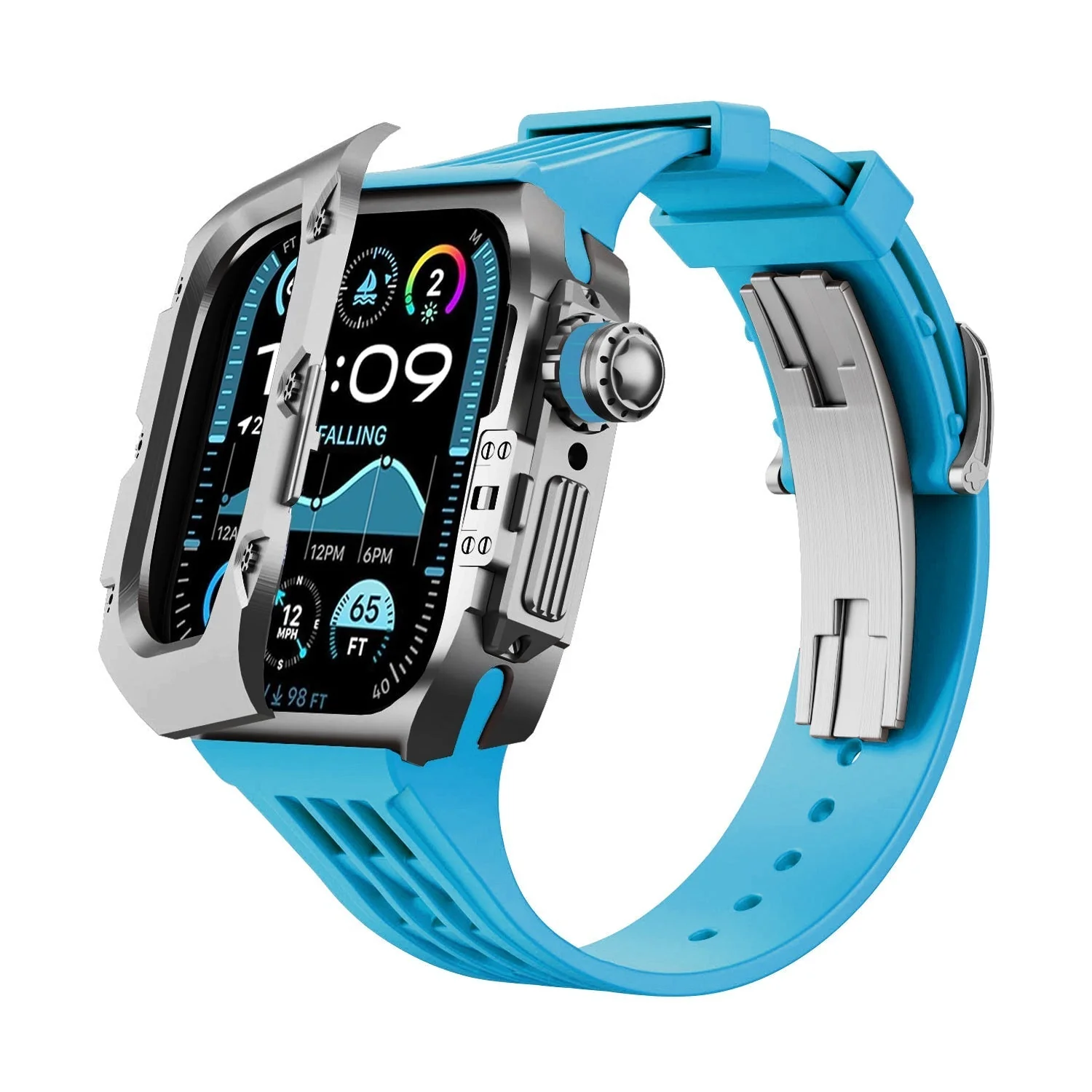 MC-Flipro Apple Watch Case - Titanium Case