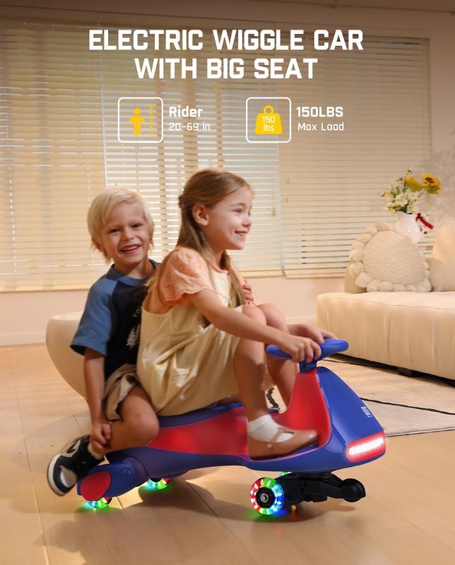 N7 Electric Wiggle Car with Pedal