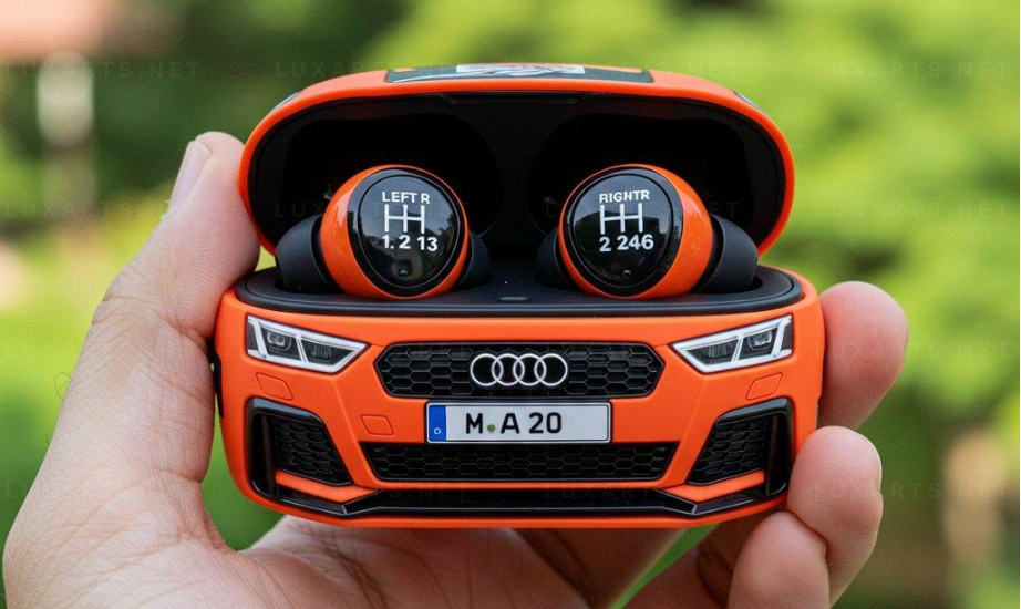 Sports Car Inspired Earbuds