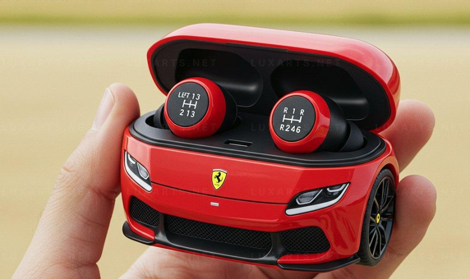 Sports Car Inspired Earbuds