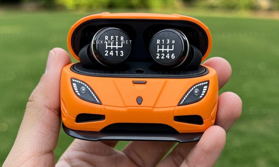 Sports Car Inspired Earbuds