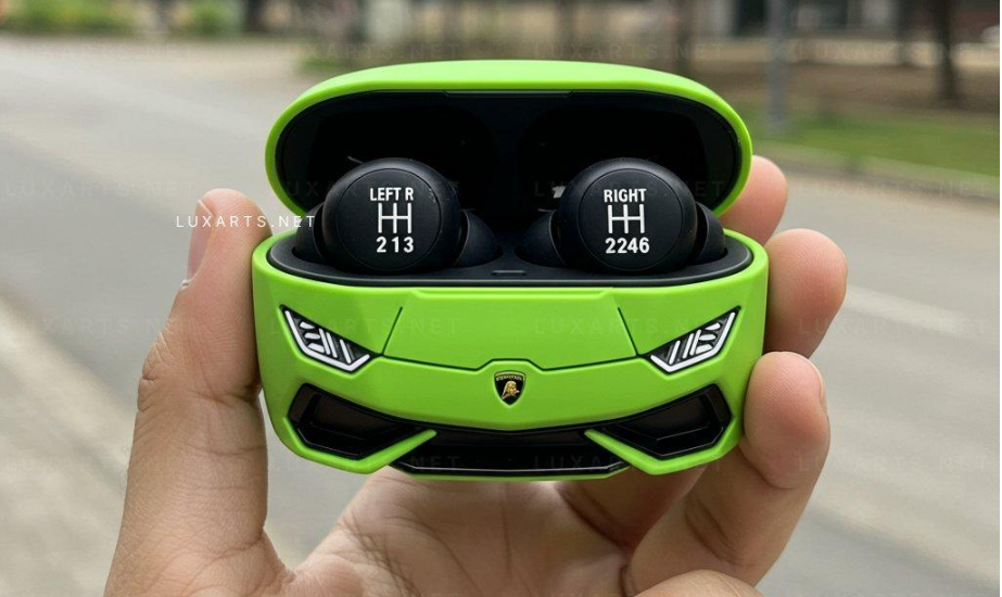 Sports Car Inspired Earbuds