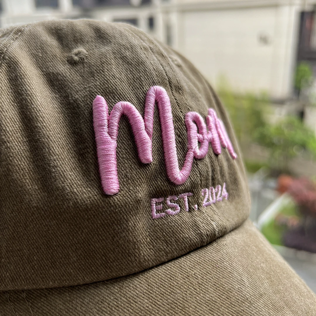 Custom 3D Puff Embroidery Baseball Cap