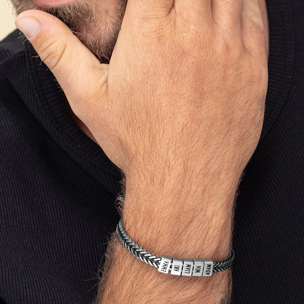 Personalize Daddy Bracelet with Kids Names
