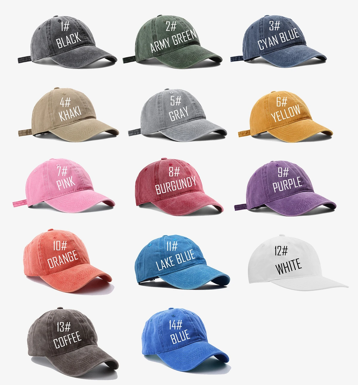 Custom 3D Puff Embroidery Baseball Cap