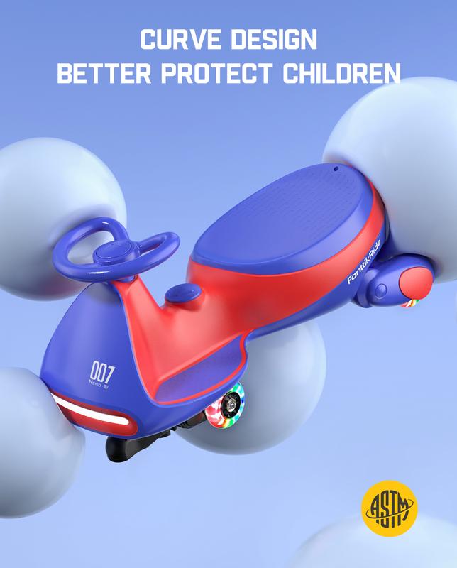 N7 Electric Wiggle Car with Pedal