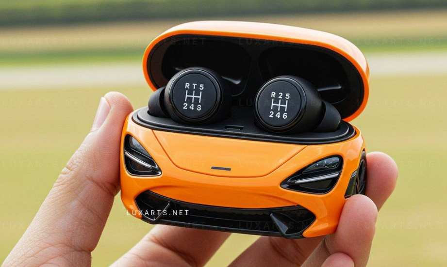 Sports Car Inspired Earbuds