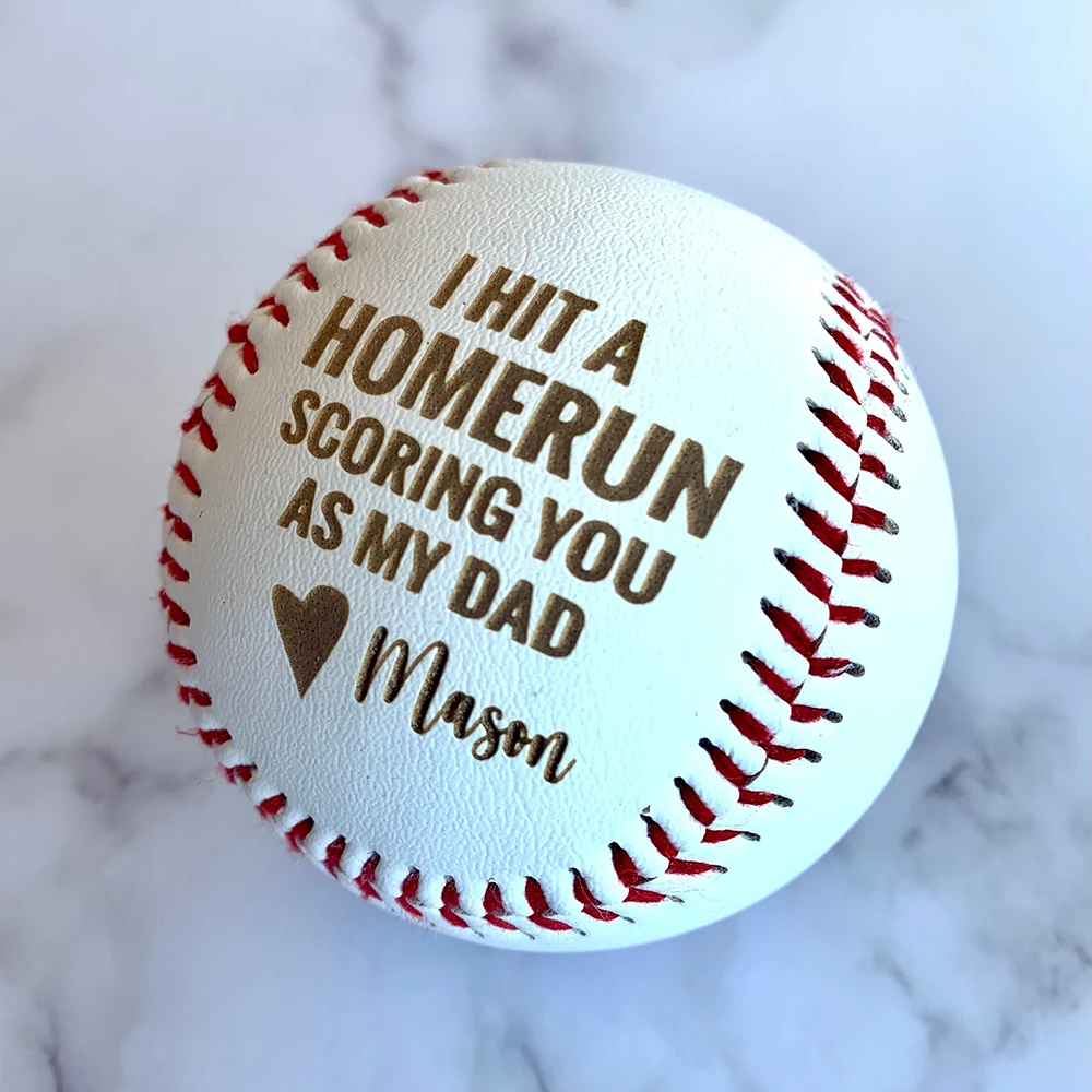 Personalized Baseball Softball for Father's Day