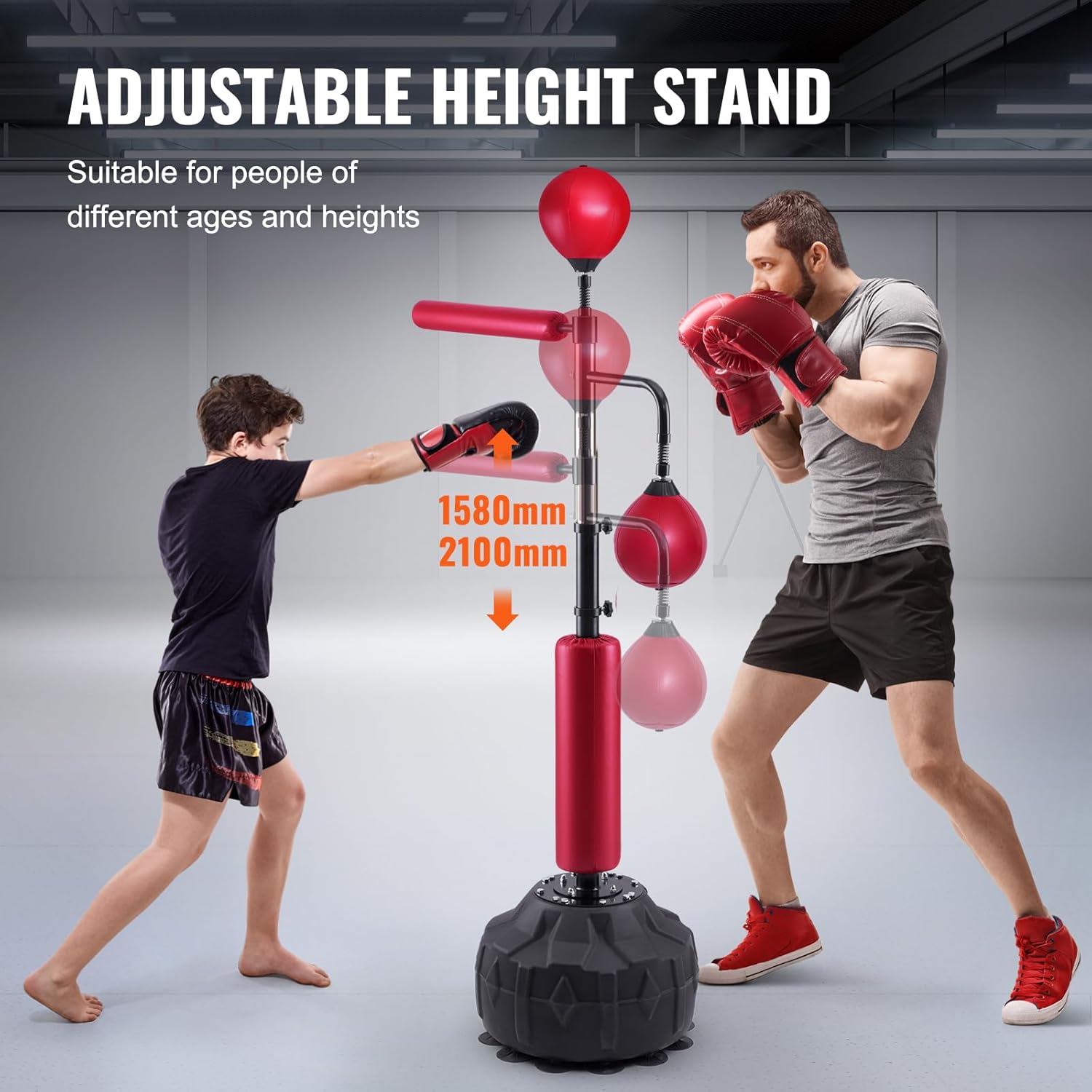 Boxing Speed Trainer Punching Bag with Stand