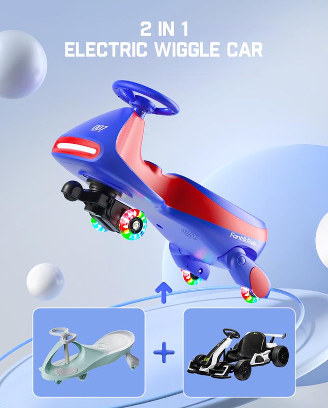 N7 Electric Wiggle Car with Pedal