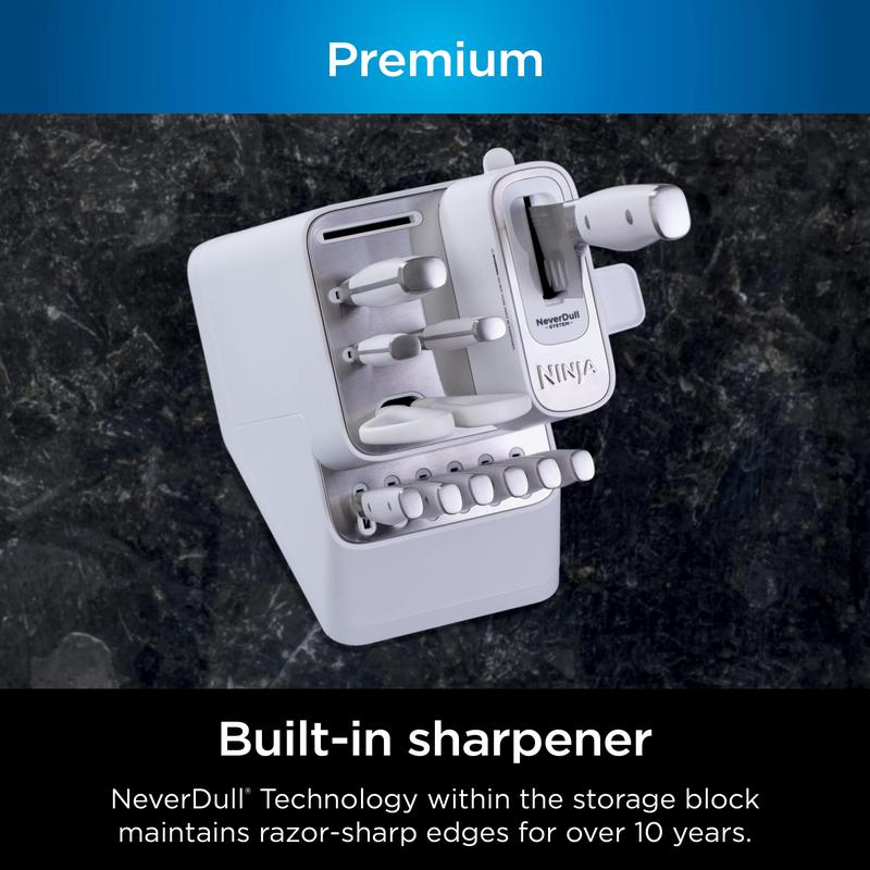 12-Piece Knife Set with NeverDull Sharpening Block
