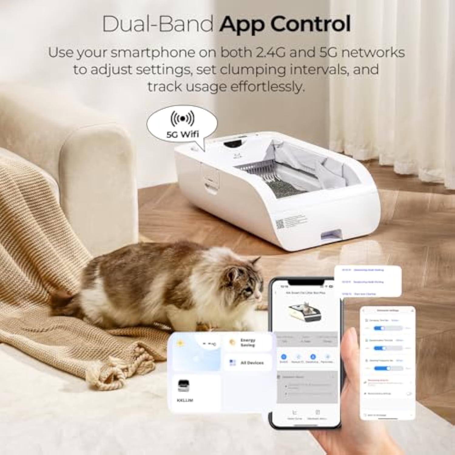 No-top Automatic Cat Litter Box