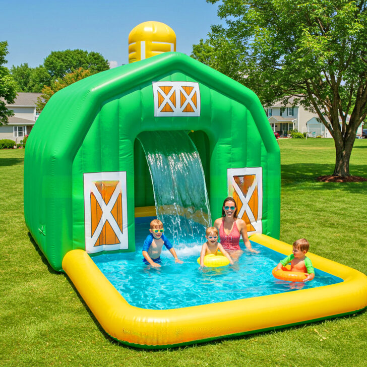 Inflatable Barn Pools