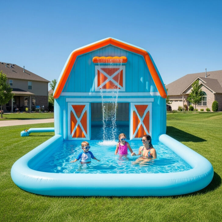 Inflatable Barn Pools