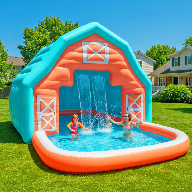 Inflatable Barn Pools