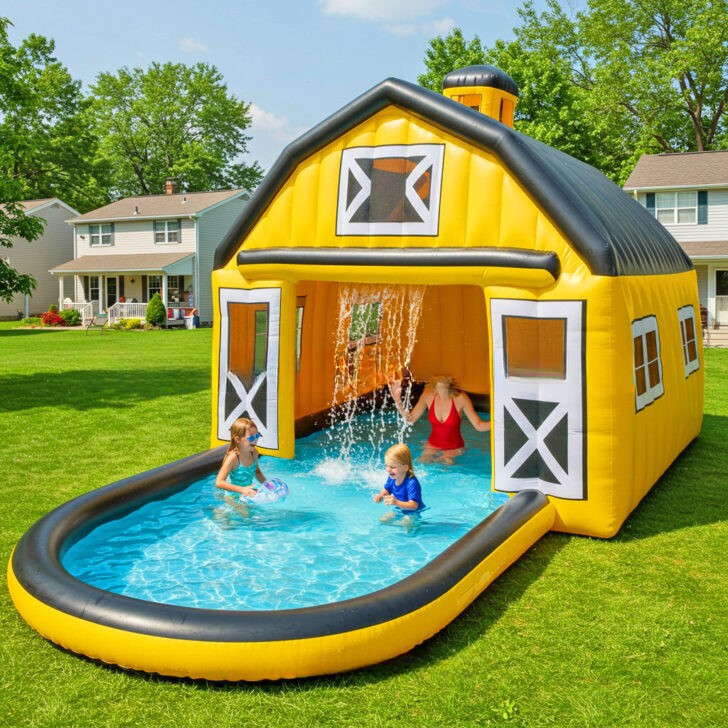Inflatable Barn Pools