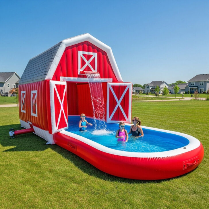 Inflatable Barn Pools