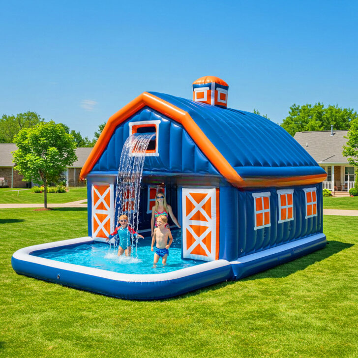 Inflatable Barn Pools