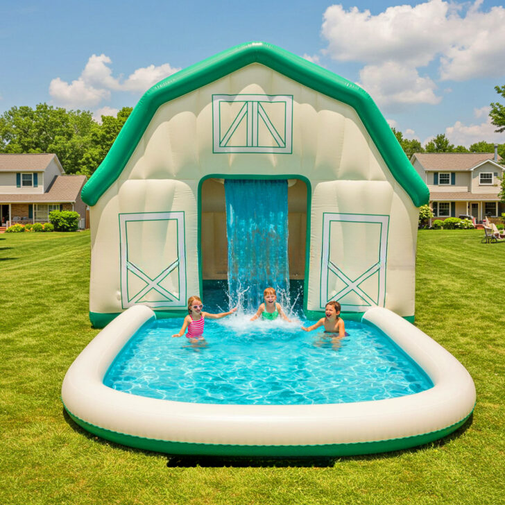 Inflatable Barn Pools