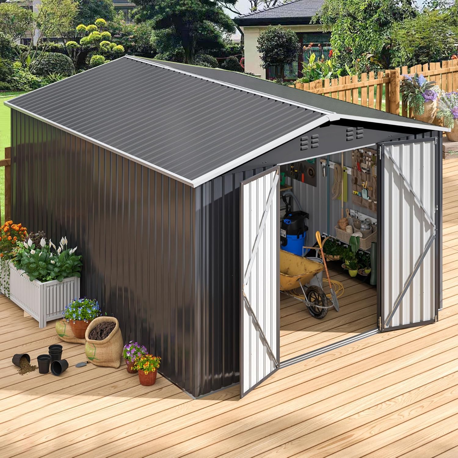 10 x 14 FT Outdoor Storage Shed