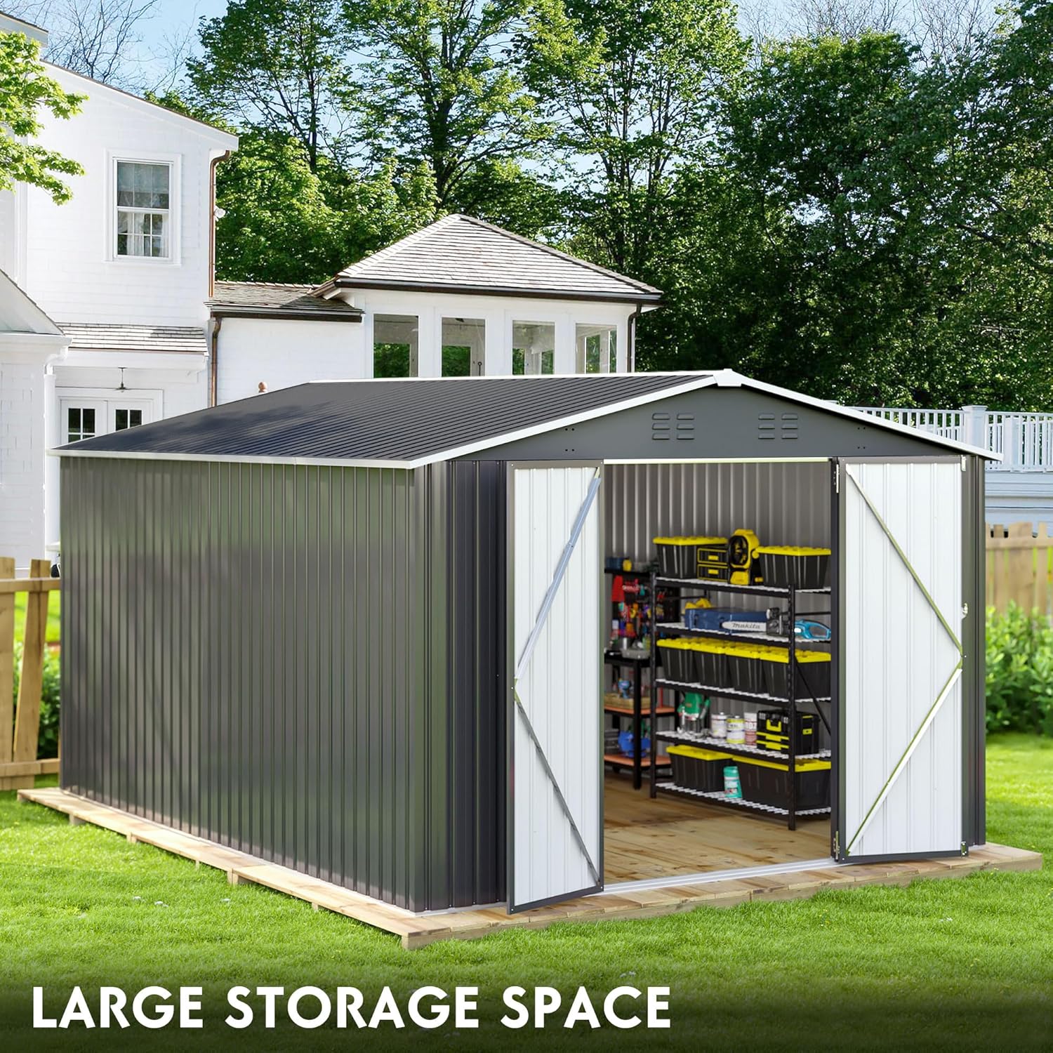 10 x 14 FT Outdoor Storage Shed