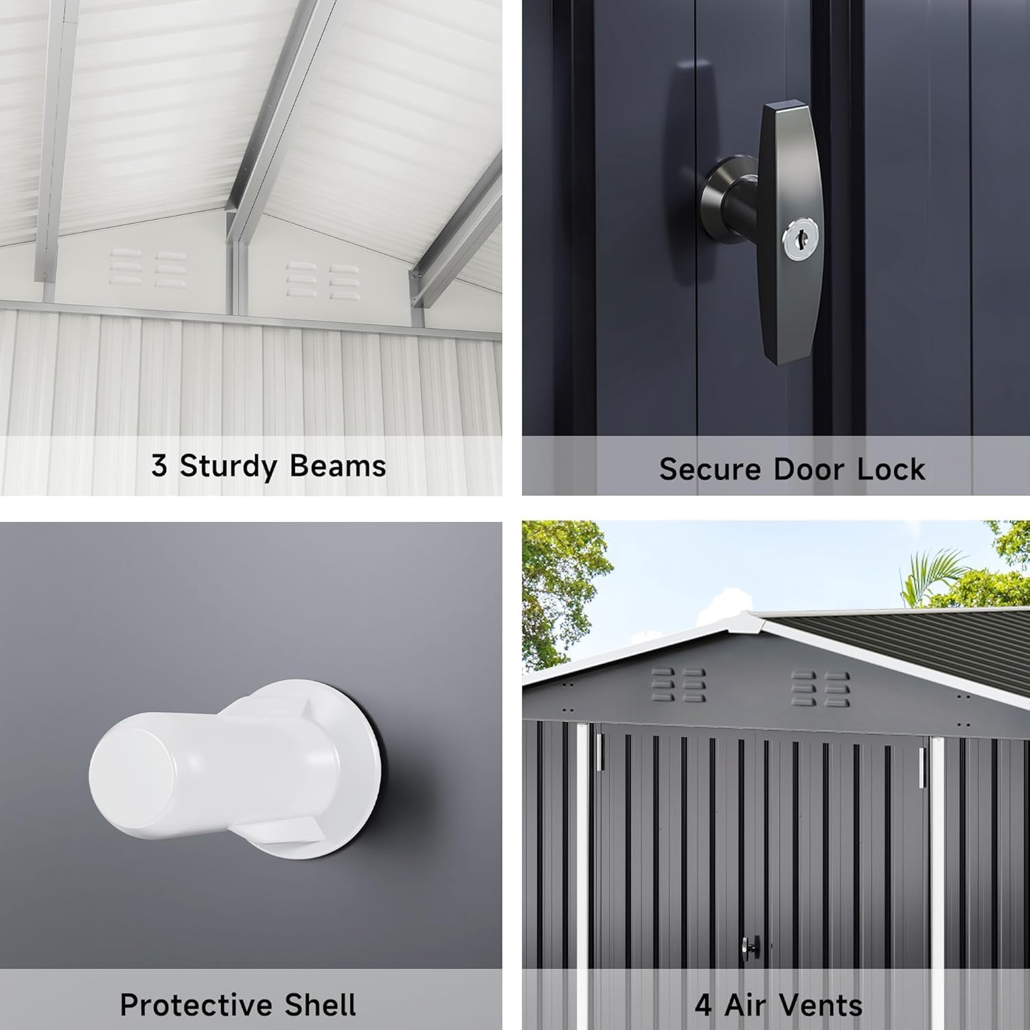 10 x 14 FT Outdoor Storage Shed