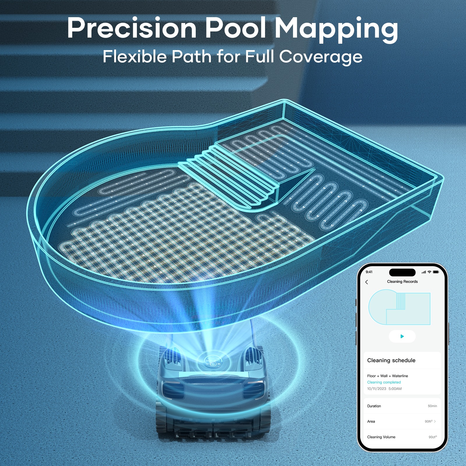 Cordless Robotic Pool Cleaner