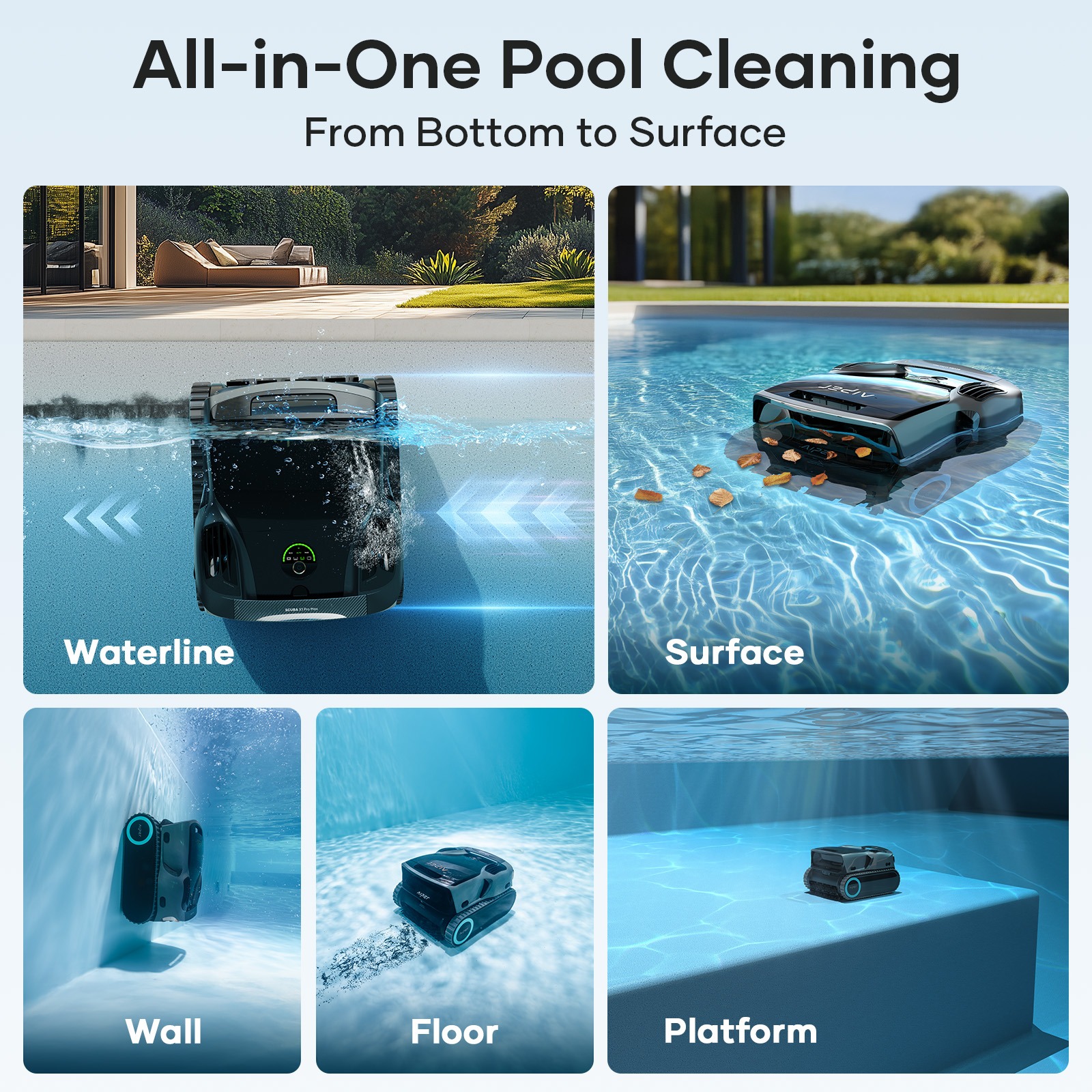 Cordless Robotic Pool Cleaner