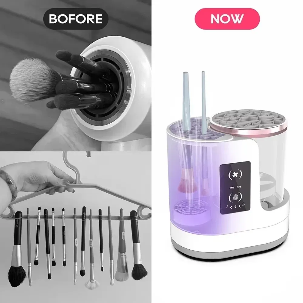 3in1 Electric Makeup Brush Cleaner with Drying Function
