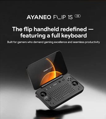 FLIP 1S :Fully Dual Screen&Full-Keyboard handheld