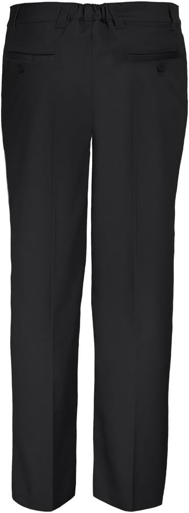 Boys Husky Fit Long Pants with Knee Pad