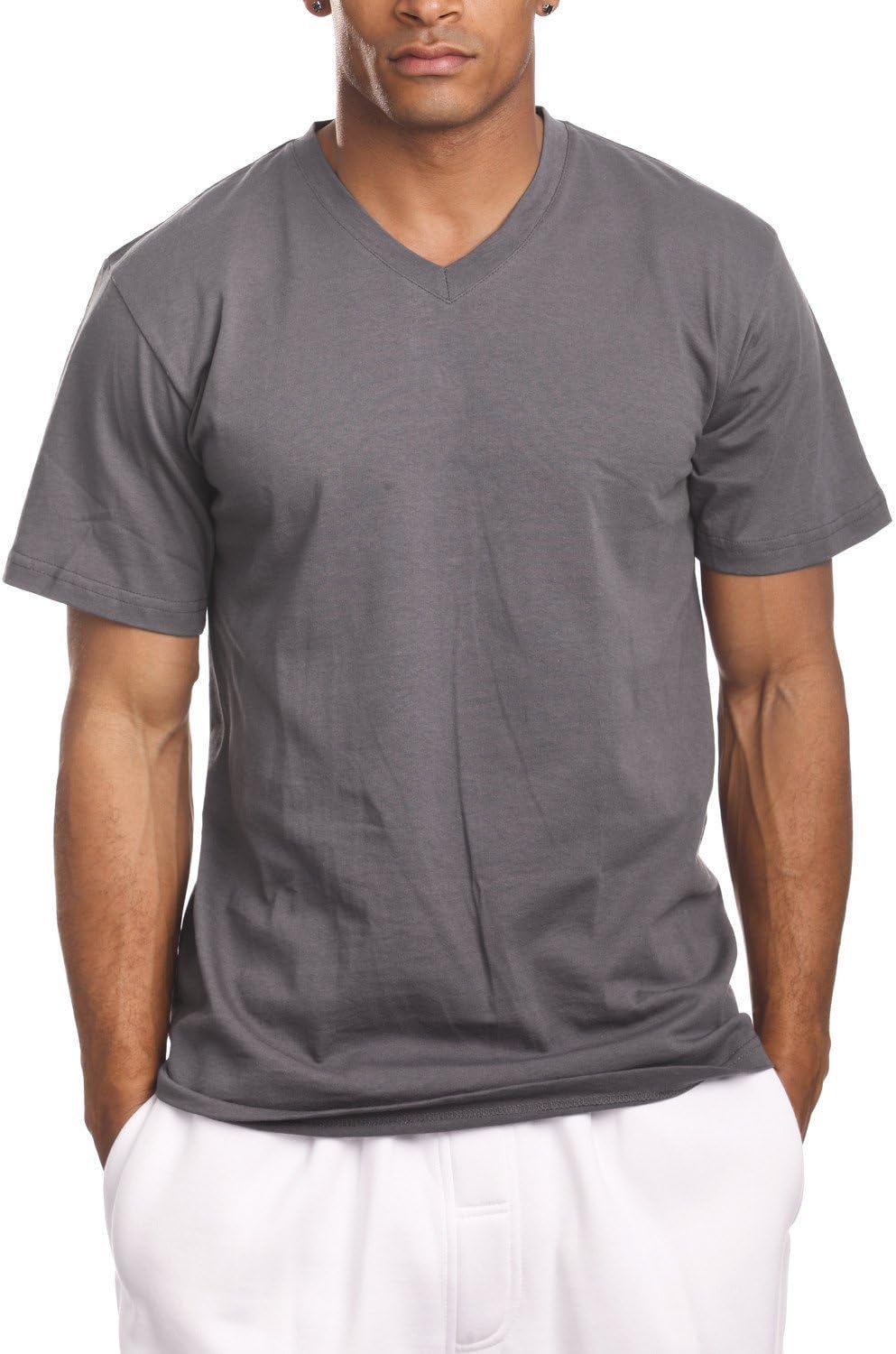 PRO 5 V-Neck Mens Short Sleeve T-Shirt
