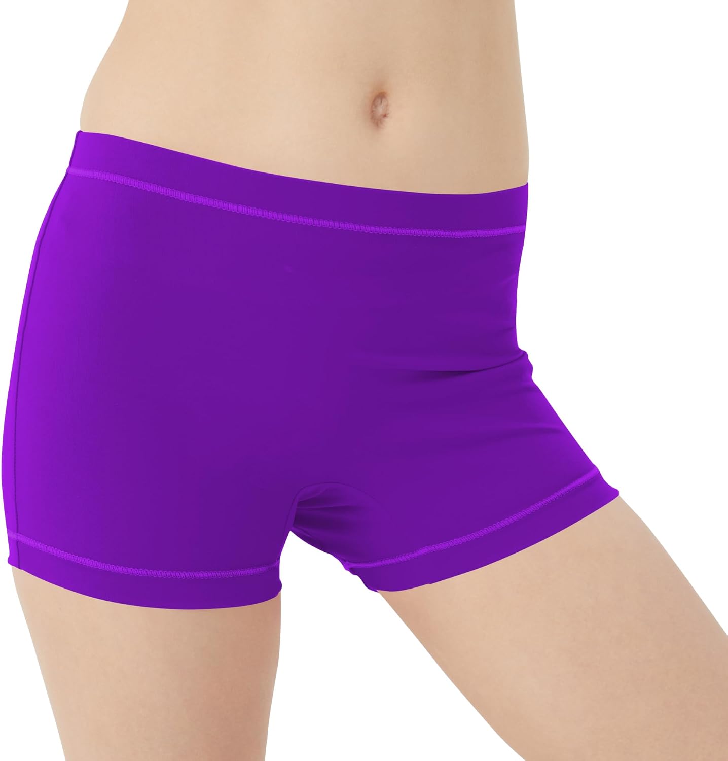 QBK Toddler Girls Swim Shorts 2T-14 Boyshort Swimsuit UPF 50+ Quick Dry Rash Guard Swim Bottoms