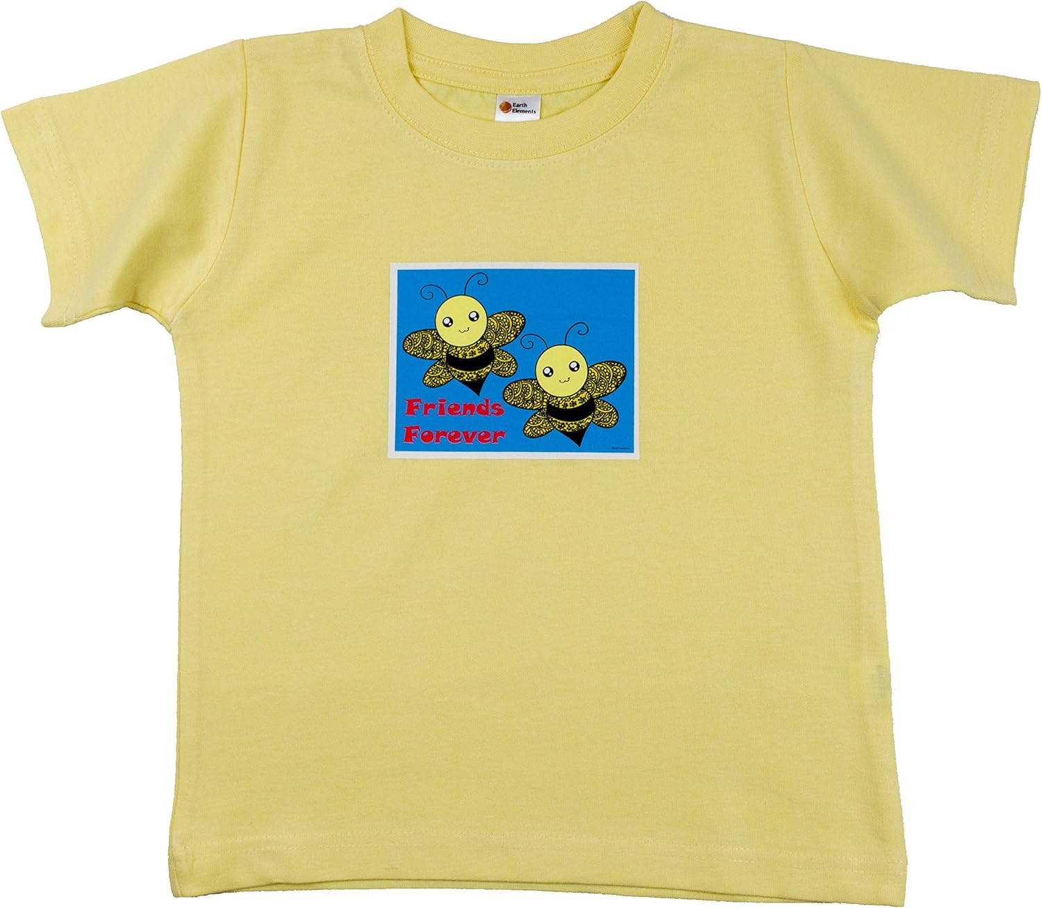 Earth Elements Baby Girls’ Short Sleeve T-Shirt - Friends Forever