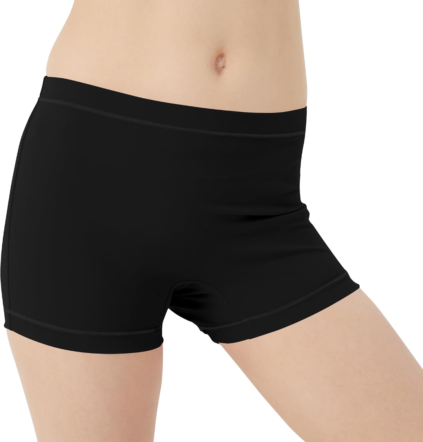 QBK Toddler Girls Swim Shorts 2T-14 Boyshort Swimsuit UPF 50+ Quick Dry Rash Guard Swim Bottoms