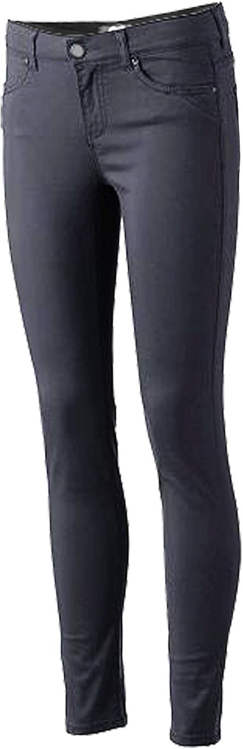 PRO 5 Girls Junior School Uniform Skinny Stretched Pants Black/Navy/Khaki/Grey 0~15