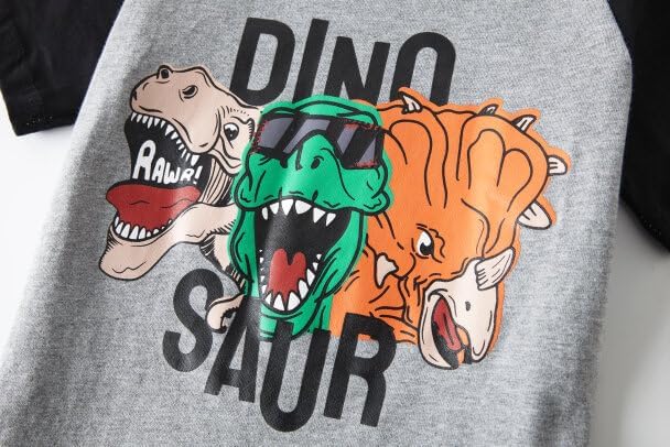 Huata Boys Girls T-Shirt Short Sleeve Crewneck Tee