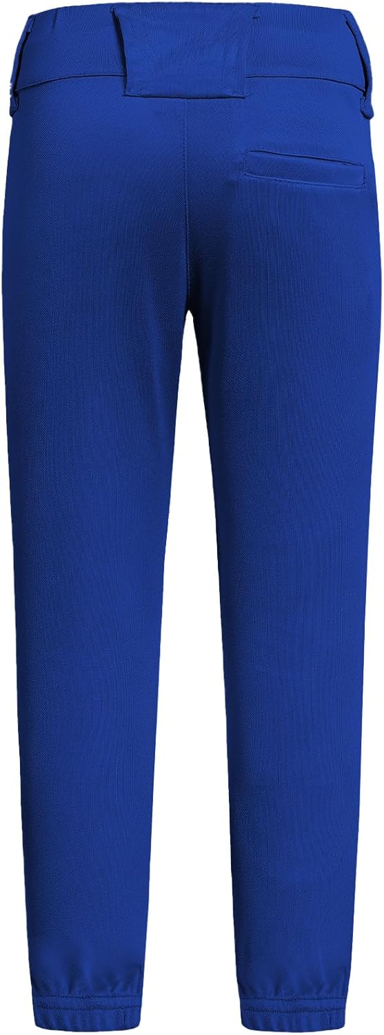 QBK 2T-17Y Toddler Baseball Pants Youth Softball Pants Kids Tee Ball Pants for Boy Girl