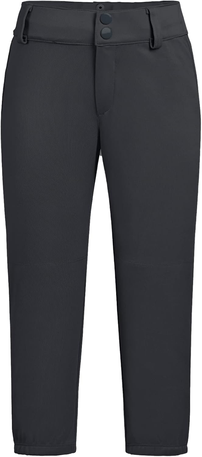 QBK 2T-13Years Girls' Softball Pants Kids' Youth Boys' Baseball Practice Pant Toddler tee Ball Pants