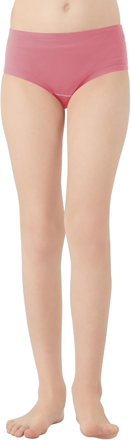 QBK Girls' Swimming Bottom Suit Swim Brief UPF50+ Rash Guard Swimsuit Sun Protection Quick Dry (2t-14Years)