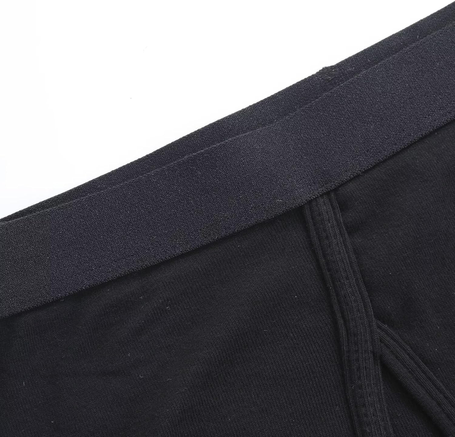 Huata Men's Underwear Briefs Soft Cotton Classic 4 Pack Panties